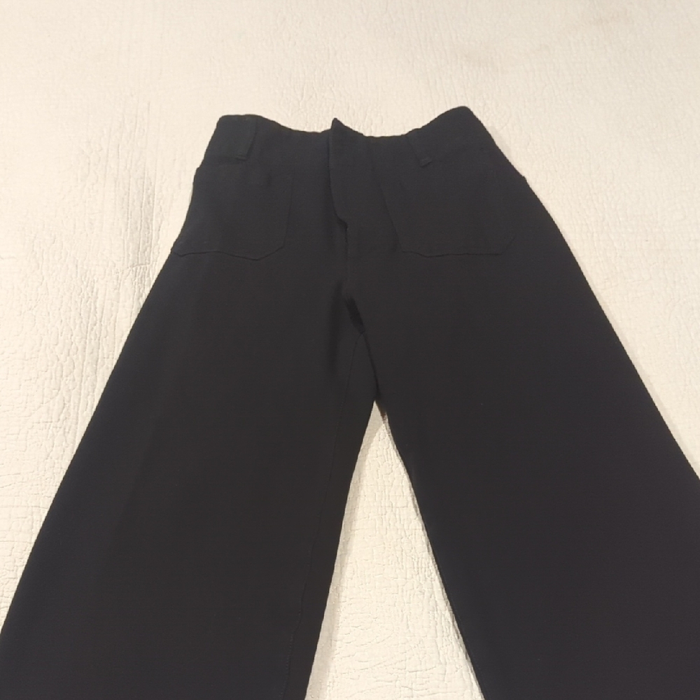 Anthropologie Maeve Black Cropped Colette Pants
